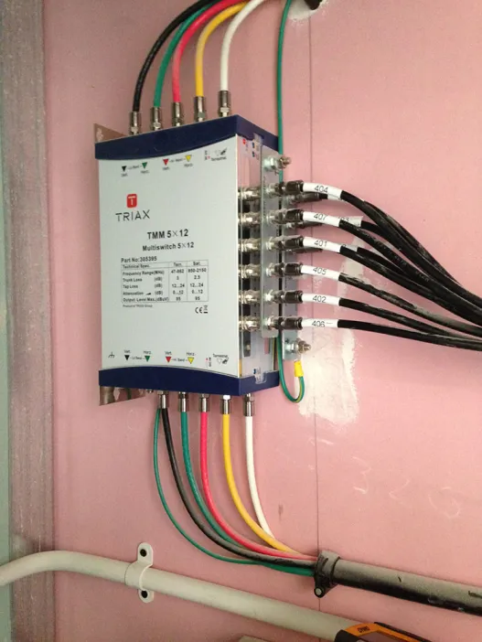 SMATV System Installation at S4C